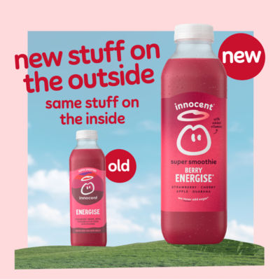 Berry Energise, Strawberry, Cherry, Apple & Guarana Super Smoothie with Vitamins 750ml thumbnail 3