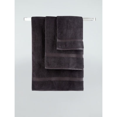 Small Dark Grey Super Soft Cotton Hand Towel