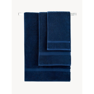 Small Blue Super Soft Cotton Hand Towel thumbnail 2