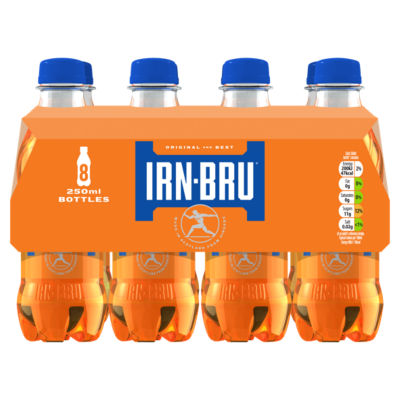 IRN-BRU Regular Soft Drink Bottle Multipack 8x250ml