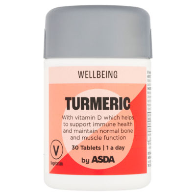 Wellbeing 1 a day Turmeric 30 Tablets thumbnail 2