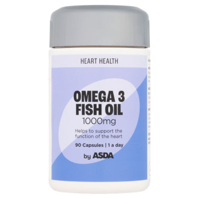 Heart Health Omega 3 Fish Oil 1000mg 90 Capsules