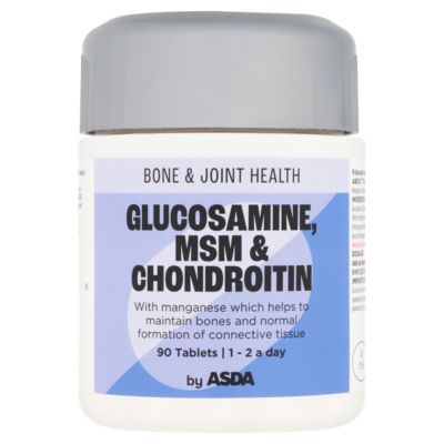 Bone & Joint Health 1 a day Glucosamine, MSM & Chondroitin 90 Tablets thumbnail 2