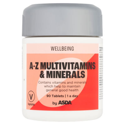 Wellbeing 1 a day A-Z Multivitamins & Minerals 90 Tablets thumbnail 2