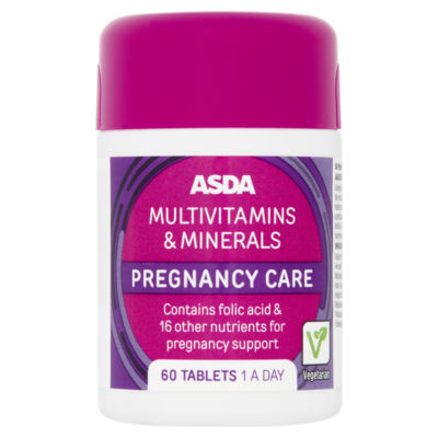 Multivitamins & Minerals Pregnancy Care Tablets 1 A Day thumbnail 2