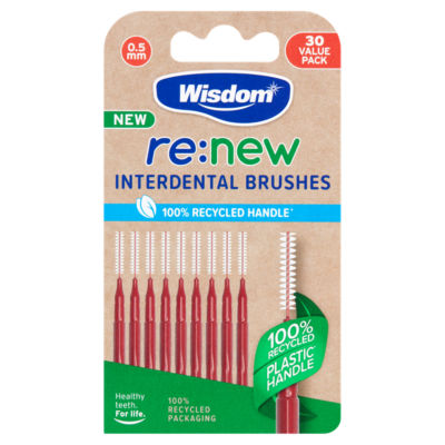 re:new Interdental Brushes 0.5mm 30pk thumbnail 2