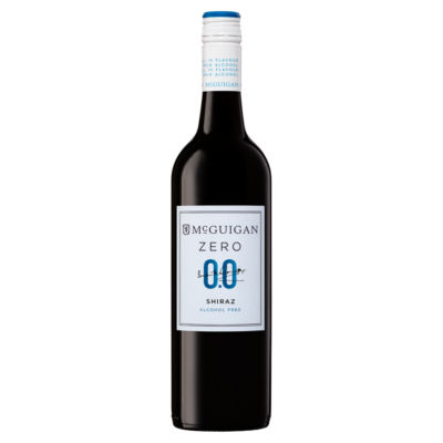Zero Shiraz 0% Alcohol Free Australian Red Wine 75cl thumbnail 2