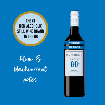 Zero Shiraz 0% Alcohol Free Australian Red Wine 75cl thumbnail 4