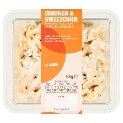 Chicken & Sweetcorn Pasta Salad 500g
