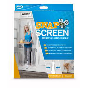 JML Snap Screen - The perfect way to let fresh, cool air in but keep bugs out! 100x200cm