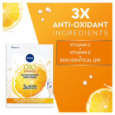 Q10 Energy Instant Recharge Sheet Mask pc thumbnail 4