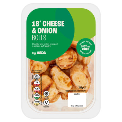 18 Cheese & Onion Rolls 180g thumbnail 2