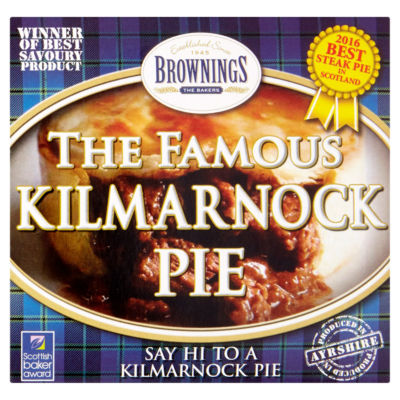 the Bakers The Famous Kilmarnock Pie