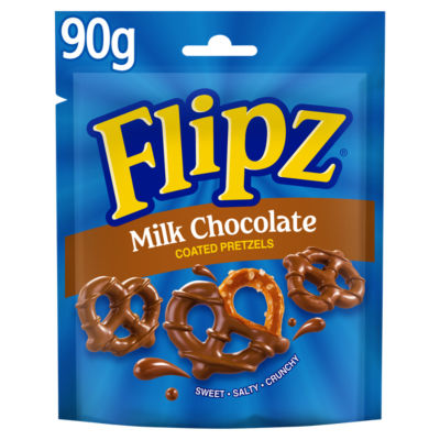 Milk Chocolate Coated Pretzel Snacks 90g thumbnail 2
