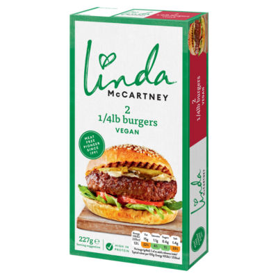 2 Vegan 1/4lb Burgers 227g thumbnail 2