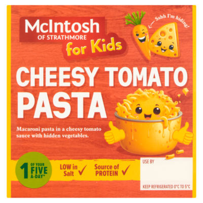 of Strathmore for Kids Cheesy Tomato Pasta 250g thumbnail 2
