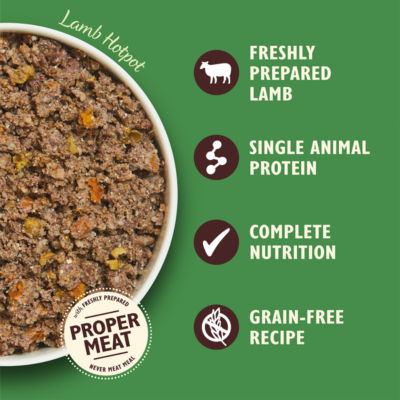 Lamb Hotpot Adult Wet Dog Food 400g thumbnail 4