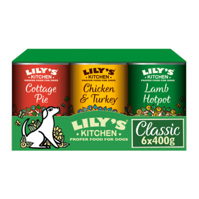 Classic Dinners Multipack Adult Wet Dog Food 6 x 400g thumbnail 2