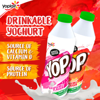 Raspberry Drinking Yoghurt 500g thumbnail 4