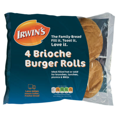 4 Brioche Burger Rolls thumbnail 2