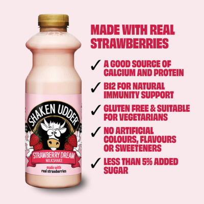Strawberry Dream Milkshake 750ml thumbnail 3