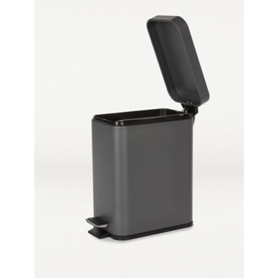 Charcoal Matte Rectangular Bin