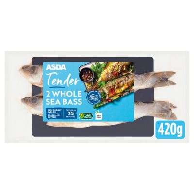 Tender 2 Whole Sea Bass 420g thumbnail 2