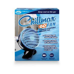 Chillmax Go Fan - The 360⁰ powerful, portable cordless fan