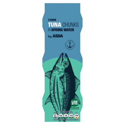Tuna Chunks in Spring Water 3 x 80g (240g) thumbnail 2