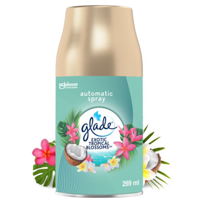 Automatic Spray Air Freshener Refill Tropical Blossoms 269ml thumbnail 2