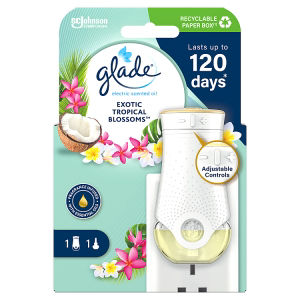 Electric Scented Oil Plug In Holder & Refill Tropical Blossom 20ml thumbnail 2