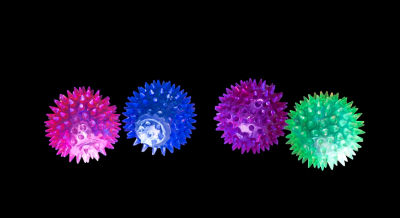 Light Up Spikey Ball (Colour may vary - Age 3+ Years) thumbnail 3