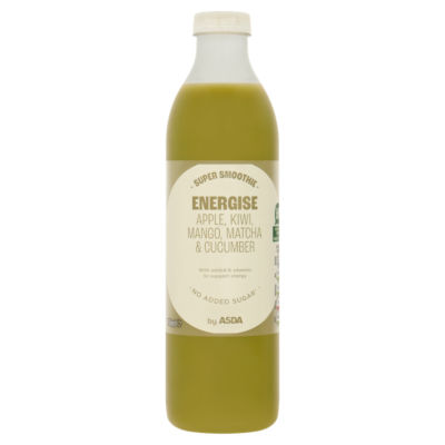 Energise Apple, Kiwi, Mango, Matcha & Cucumber Super Smoothie 750ml thumbnail 2