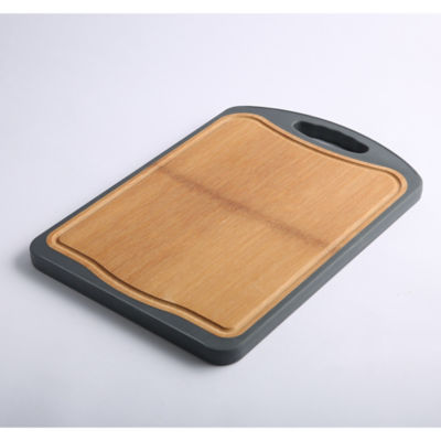 Multi 2 Sided Wooden & Plastic Chopping Board