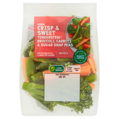 Tenderstem Broccoli, Carrots & Sugar Snap Peas 160g thumbnail 2