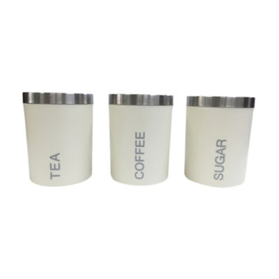 Cream Workstop Canisters