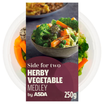 ASDA Side For Two Herby Vegetable Medley 250g