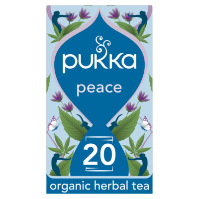 Organic Peace Tea With Chamomile 20 Home Compostable Herbal Tea Bags 30g thumbnail 2