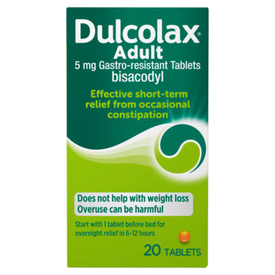Adult Constipation Relief Laxative, 20 tablets thumbnail 2