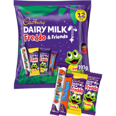 Dairy Milk Freddo & Friends Treatsize Chocolate Bag 191g