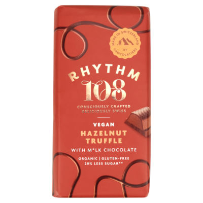 Vegan Hazelnut Truffle with Milk Chocolate 100g thumbnail 2