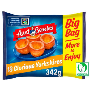 18 Glorious Golden Yorkshire Puddings 342g