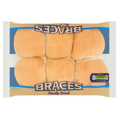 Family Bread 6 White Baps