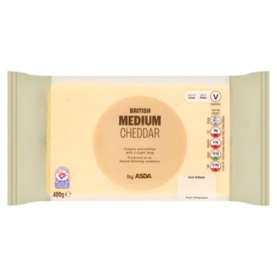 British Medium Cheddar 400g thumbnail 2