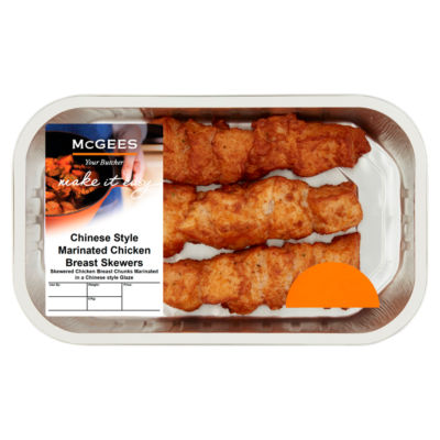 Chinese Style Marinated Chicken Breast Skewers 300g