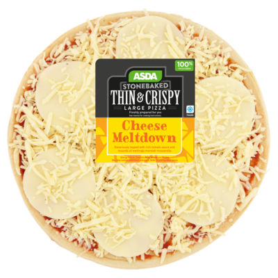 Cheese Meltdown Large Thin Stonebaked Pizza thumbnail 2