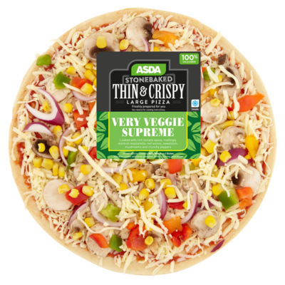 14" Thin & & Crispy Very Veggie Supreme thumbnail 2