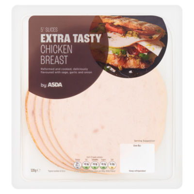 ASDA 5 Slices Extra Tasty Chicken Breast