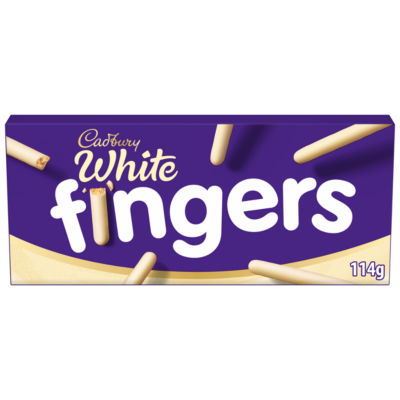 Fingers White Chocolate Covered Biscuits 114g thumbnail 2