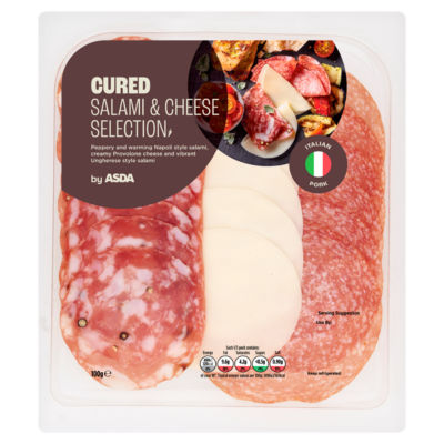 Classic Italian Salami & Cheese Selection 100g thumbnail 2